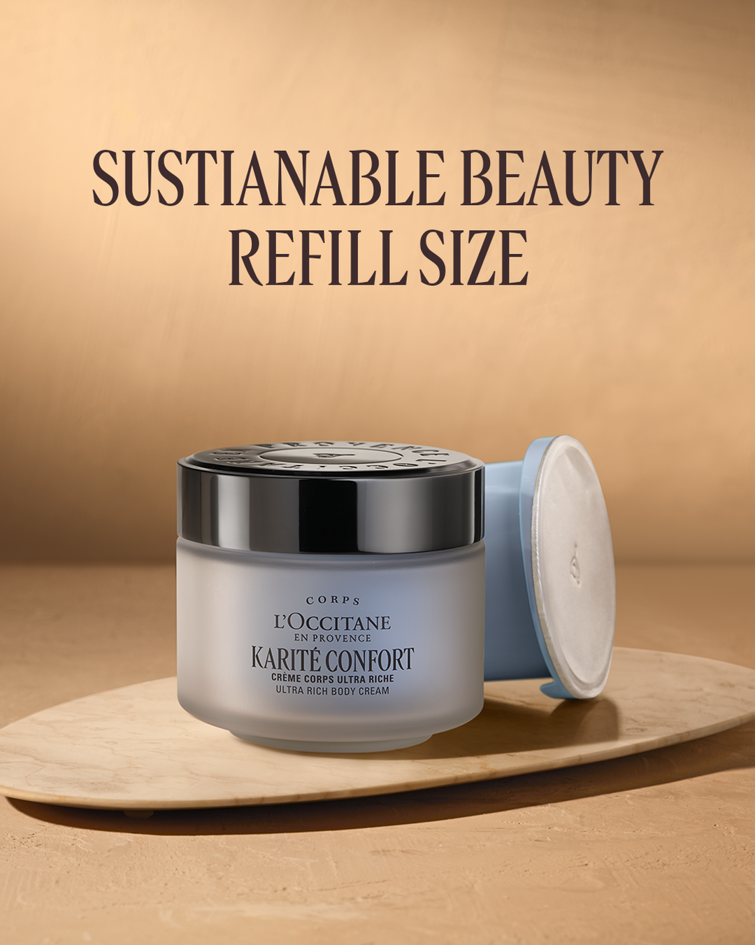 Karité Confort Ultra Rich Body Cream Refill 6.9 fl. oz - Image 2