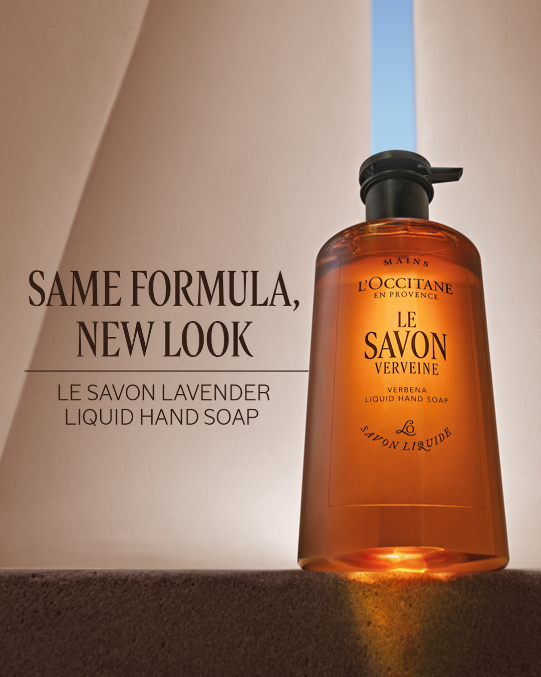 Le Savon Verbena Liquid Hand Soap 16.9 fl. oz - Image 2